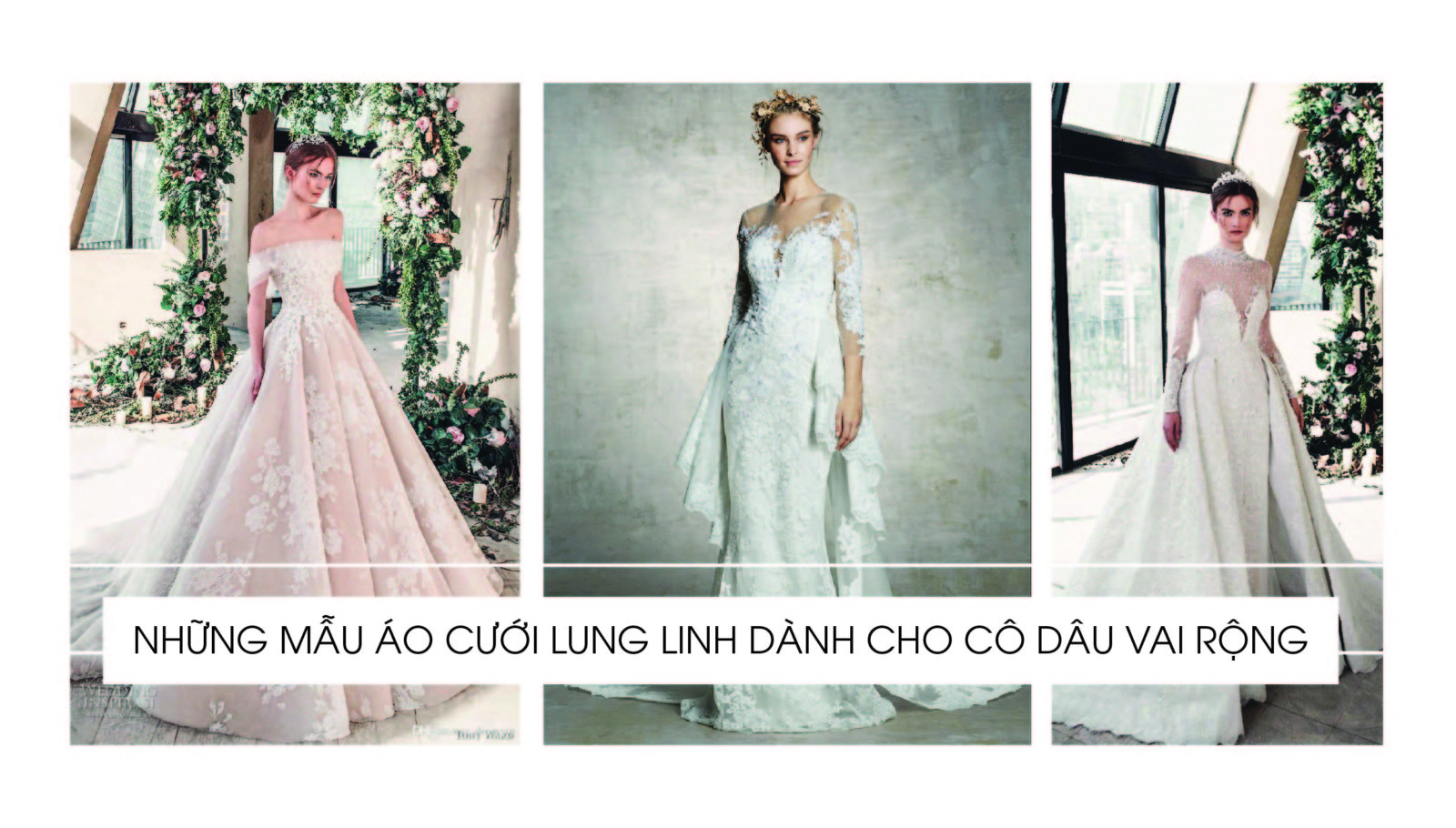 Sue Ann Bridal - Lovely In Lace - Những chiếc váy cưới ren trong mơ của mọi  cô gái