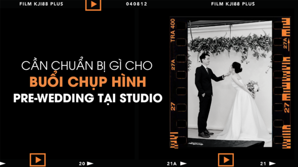 chụp hình pre-wedding tại studio