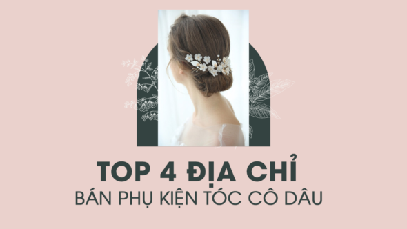 phụ kiến cài tóc cô dâu