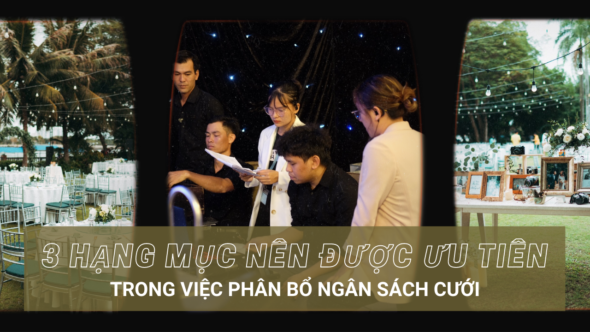 phân bổ ngân sách cưới