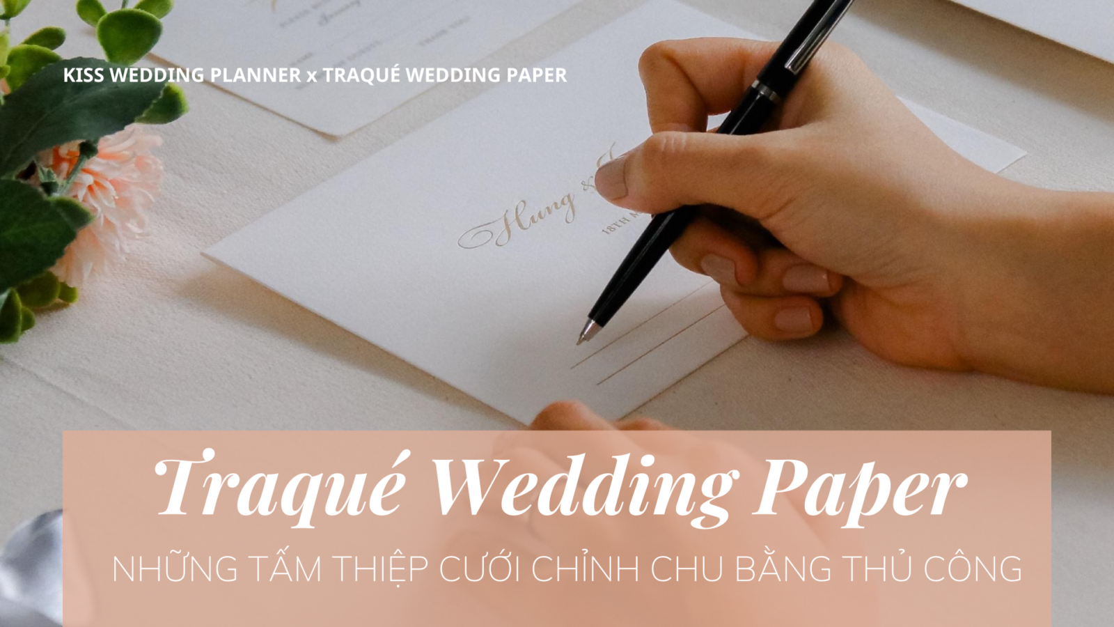 traque wedding paper
