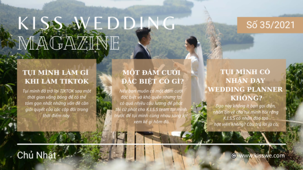 tuần san kiss wedding magazine