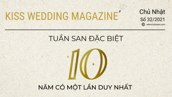 tuần san kiss wedding magazine