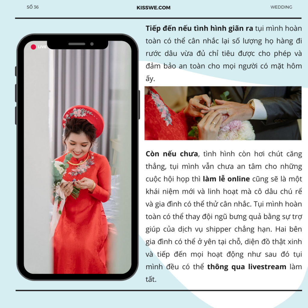 tuần san kiss wedding magazine