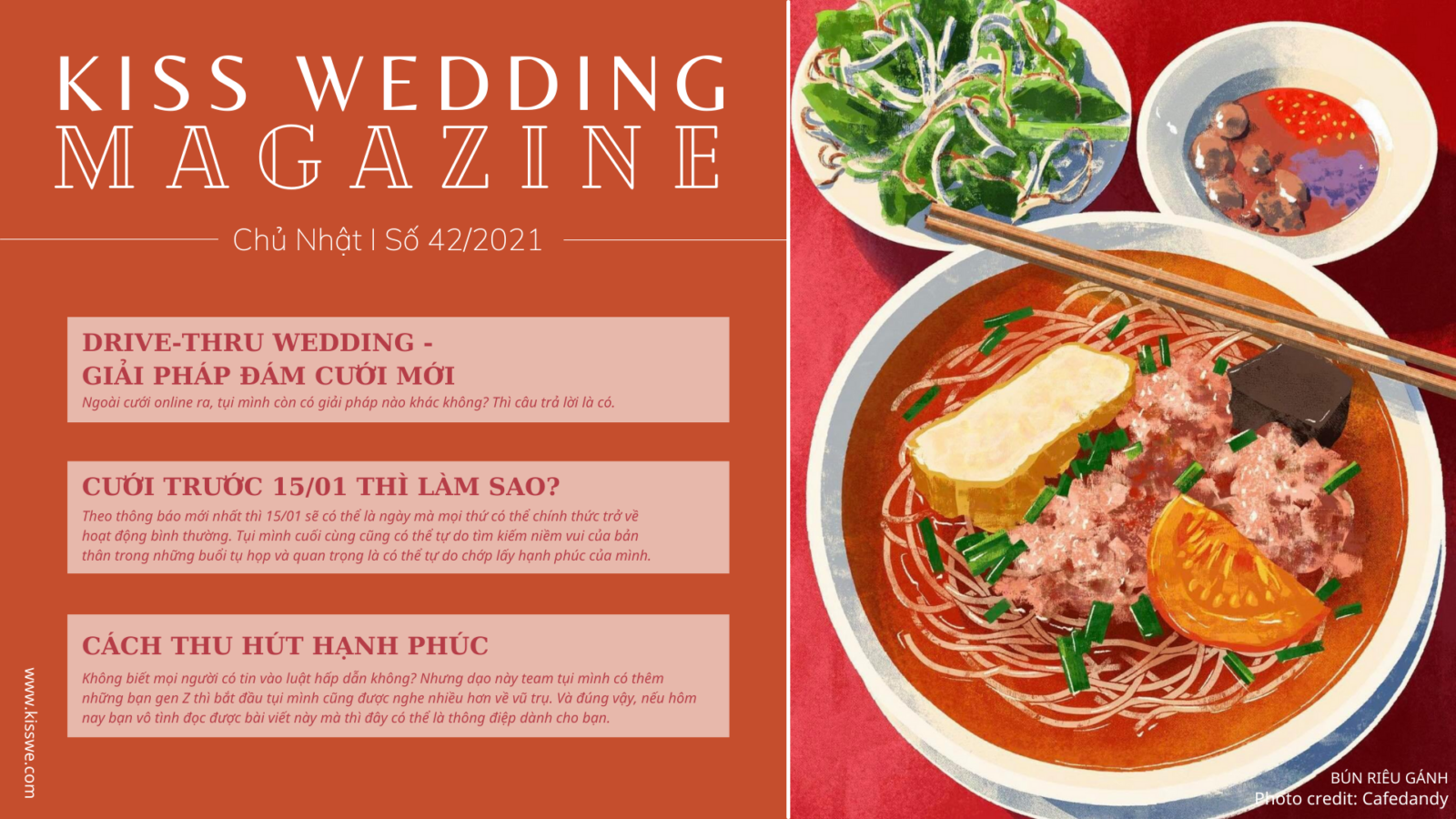 tuần san kiss wedding magazine