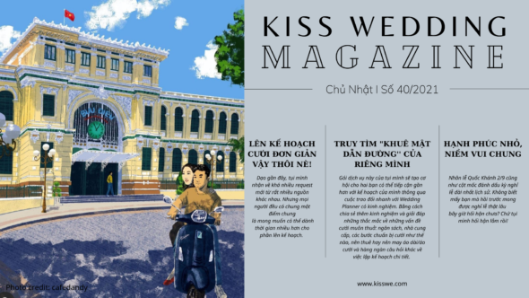 tuần san kiss wedding magazine