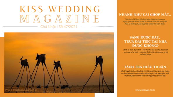 tuần san kiss wedding magazine