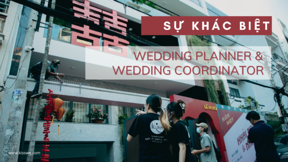 wedding planner và wedding coordinator