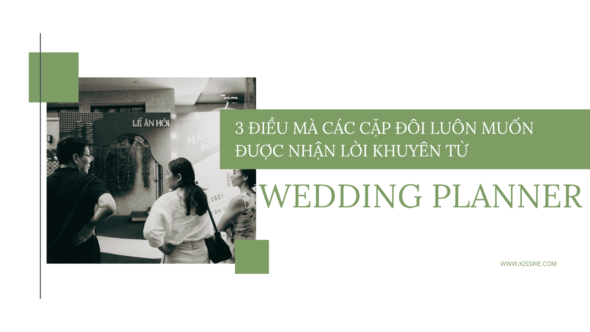 lời khuyên từ wedding planner