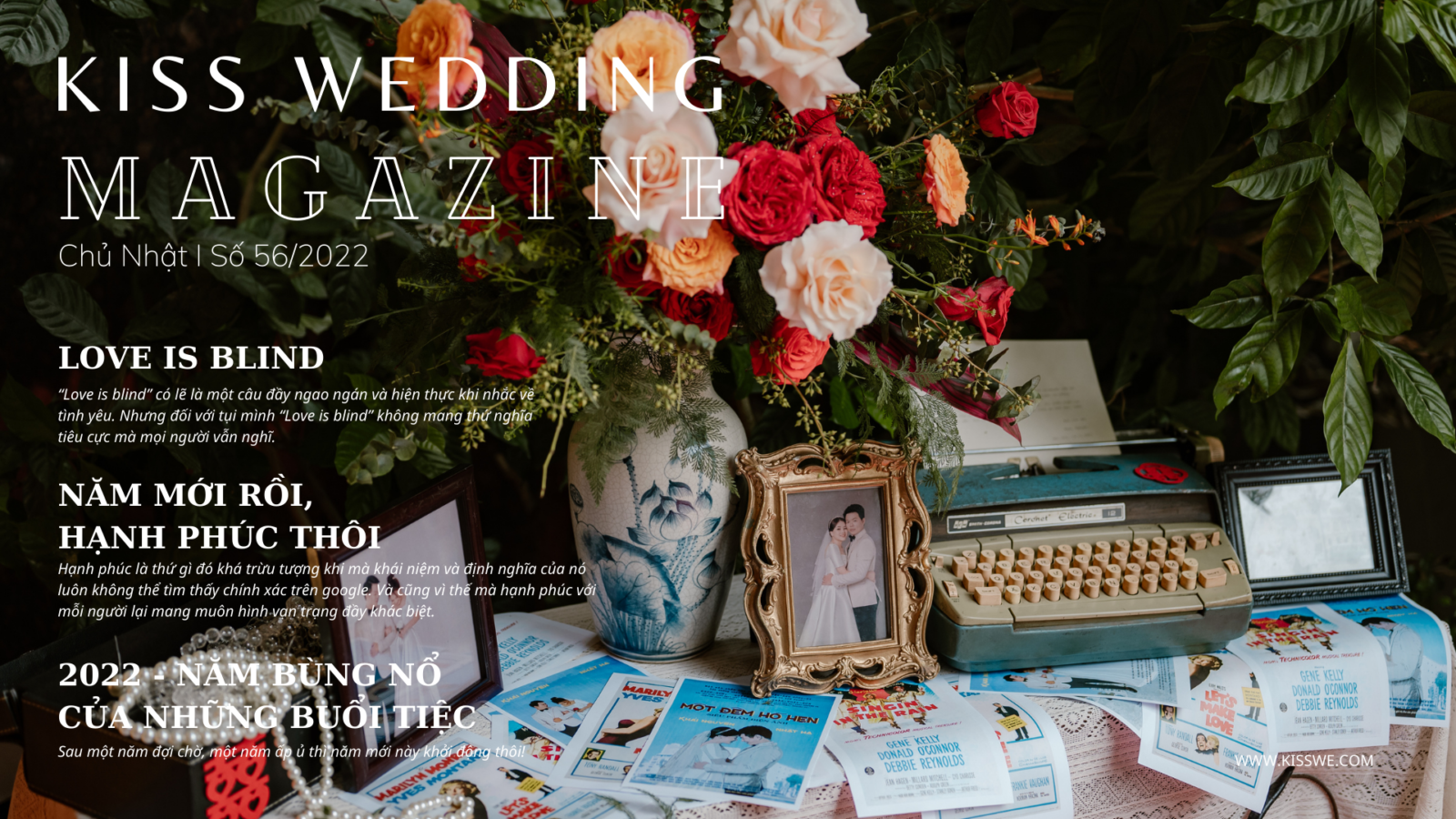 tuần san kiss wedding magazine